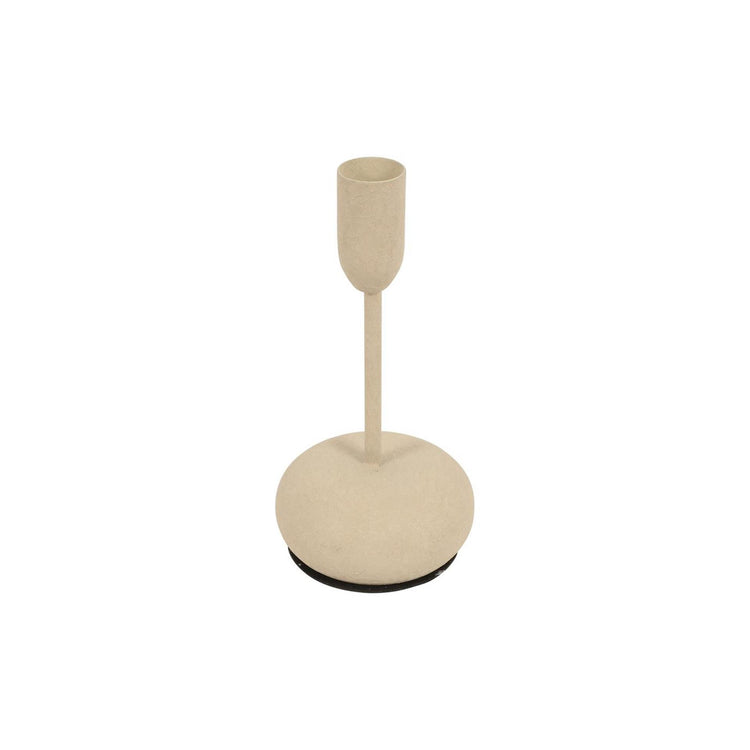 Countryfield kandelaar s creme 8x8x15,5cm