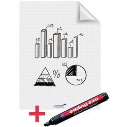 Legamaster magic-chart flipchart folie 60x80cm