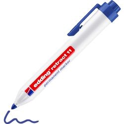 Permanentmarker edding met drukknop 11 1,5-3mm blauw