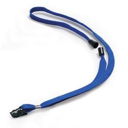 Textielkoord slot durable blauw