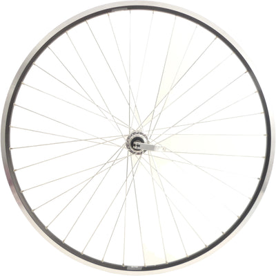 Achterwiel 28 622x19C ZAC 19 velg met 7 8 speed freewheel en snelspanner zwart