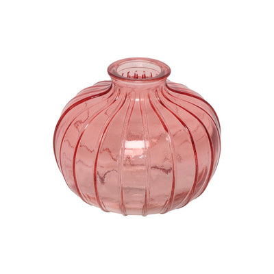 Countryfield vaas donker roze 11x11x8,7cm