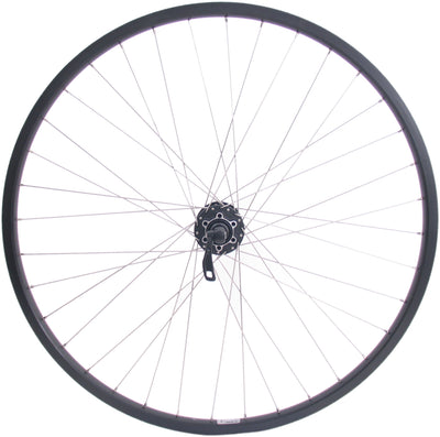 Shimano achterwiel 28 29 622x19c ryde andra 30 velg met fh-m525 8 9 10 speed naaf voor 6 bouts remschijf - zwart