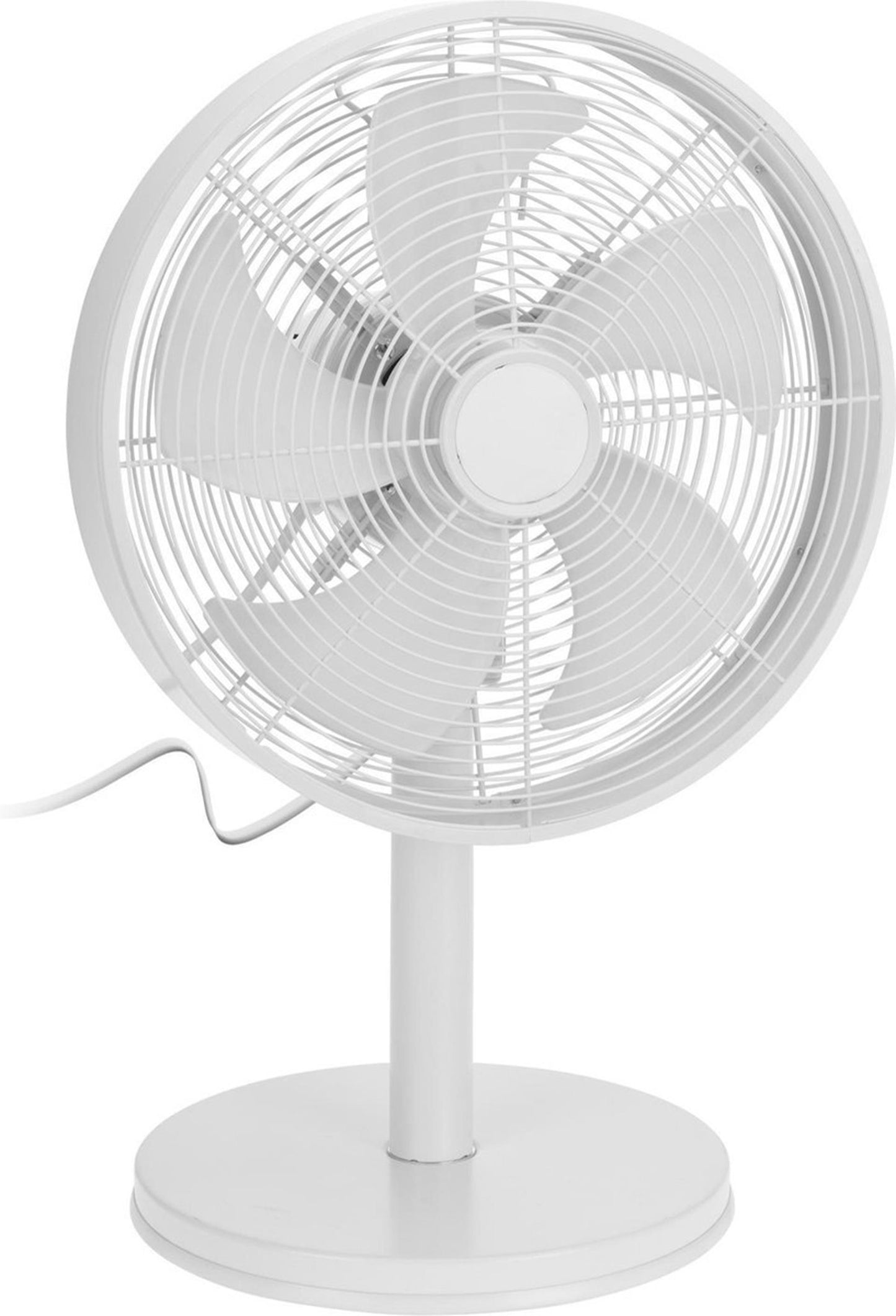 Excellent electrics luxe tafelventilator robuust 30cm wit