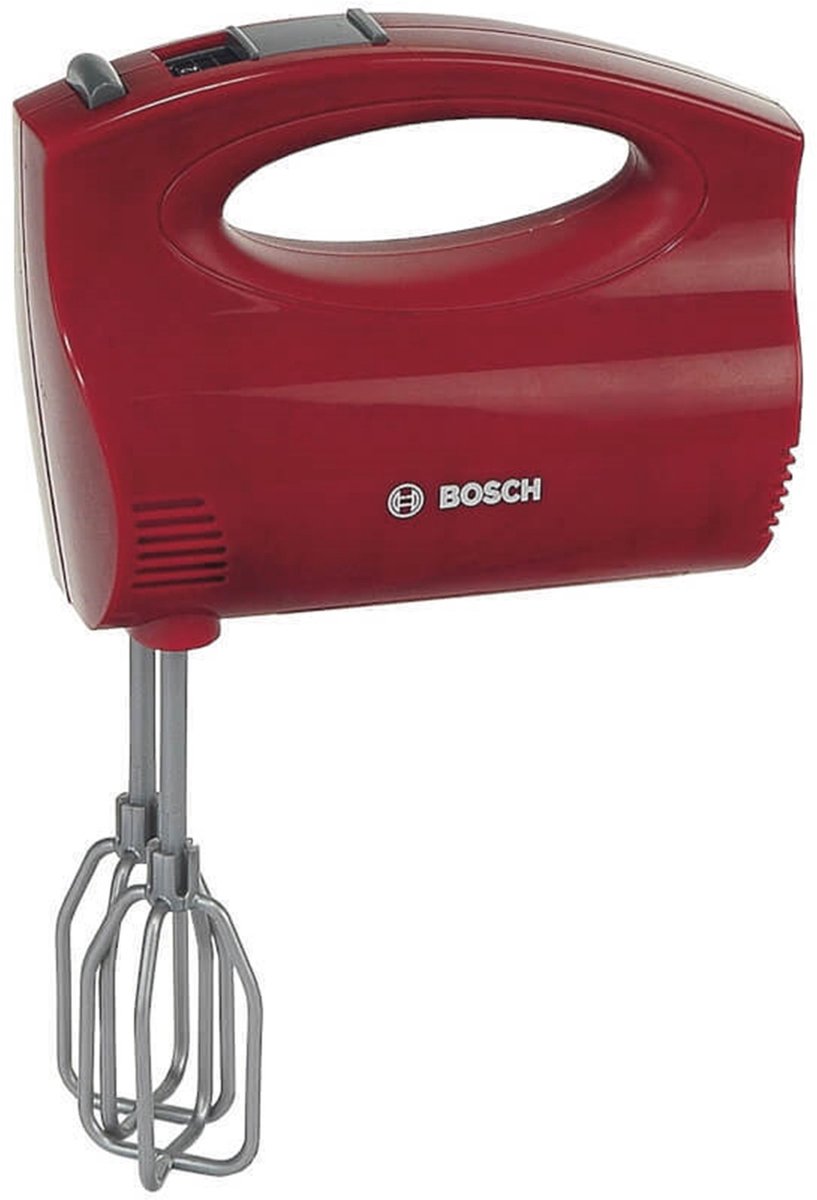 Klein toys bosch speelgoedkeukenmachine handmixer - rood