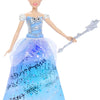 Mattel disney prinses assepoester – betoverende baljurk modepop met lichtshow en geluid