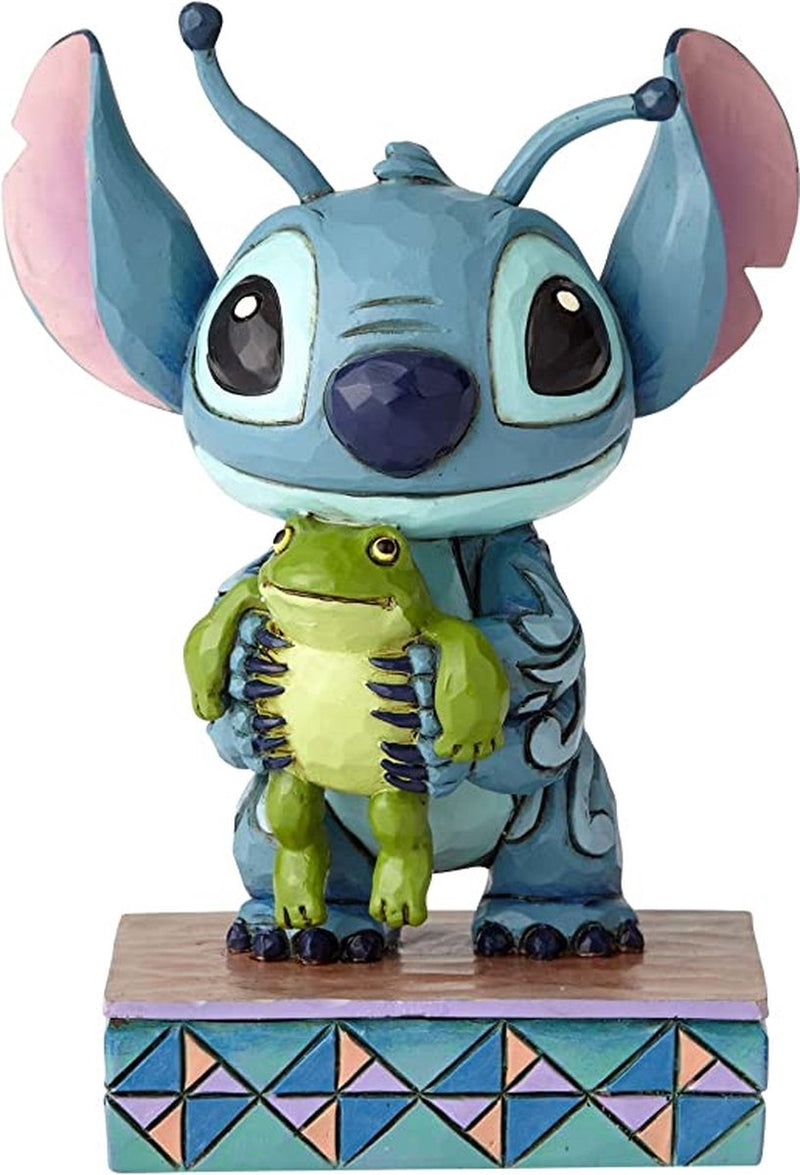 Disney traditions - stitch - beeldje strange life-forms 10 cm