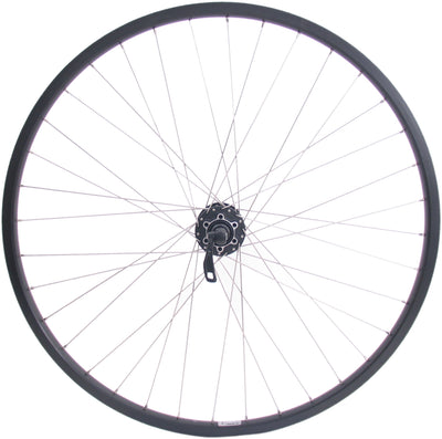 Shimano achterwiel 26 559x19c ryde andra 30 velg met fh-m525 8 9 10 speed naaf voor 6 bouts remschijf - zwart