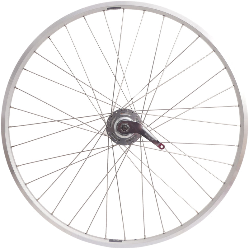 Shimano achterwiel 28 622 x 19c ryde zac19 velg met nexus 7 remnaaf - zilver