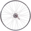 Shimano achterwiel 28 622 x 19c ryde zac19 velg met nexus 7 remnaaf - zwart zilver
