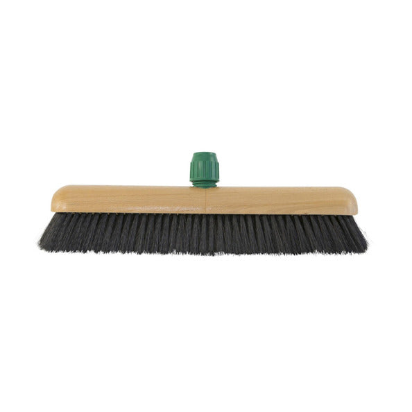 Betra zaalbezem gemengd haar met steelhouder (30 cm)