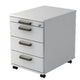 Bach mobiel ladenblok hammerer ac30 sg melamine 428x580x590mm 4 laden wit