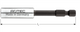 Rotec bithouder magneet impact e6.3x80mm c-ring