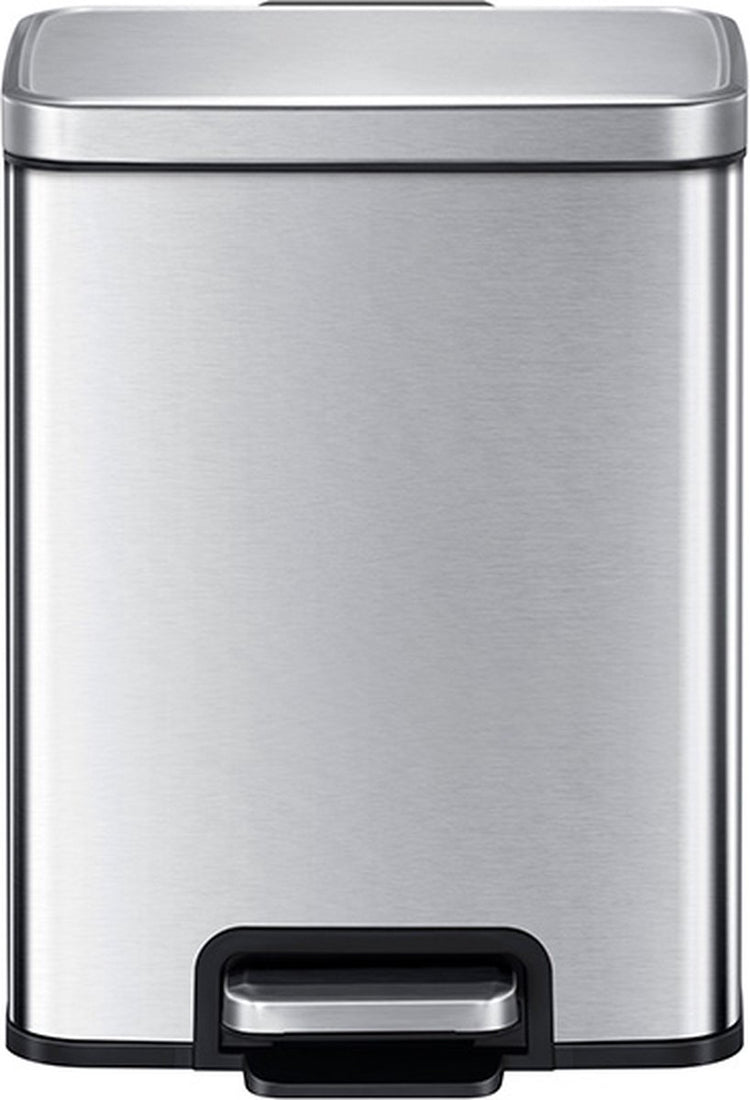 Eko - madison pedaalemmer 6 liter - stainless steel plastic - misty mat rvs - prullenbak