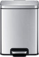 Eko - madison pedaalemmer 6 liter - stainless steel plastic - misty mat rvs - prullenbak
