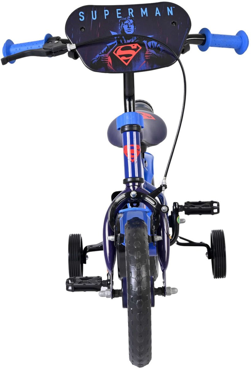 Volare superman kinderfiets - jongens - mag wheels - 12 inch - blauw
