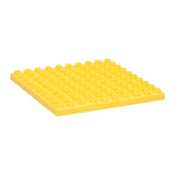 Bouwplaat geel - 16x16cm - afbeelding 1