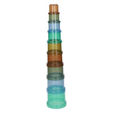 Transparante stapeltoren - 9dlg. - afbeelding 1