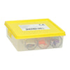 Albatros hengelsport glitter sprinkle stapelbare achthoeken - 12dlg