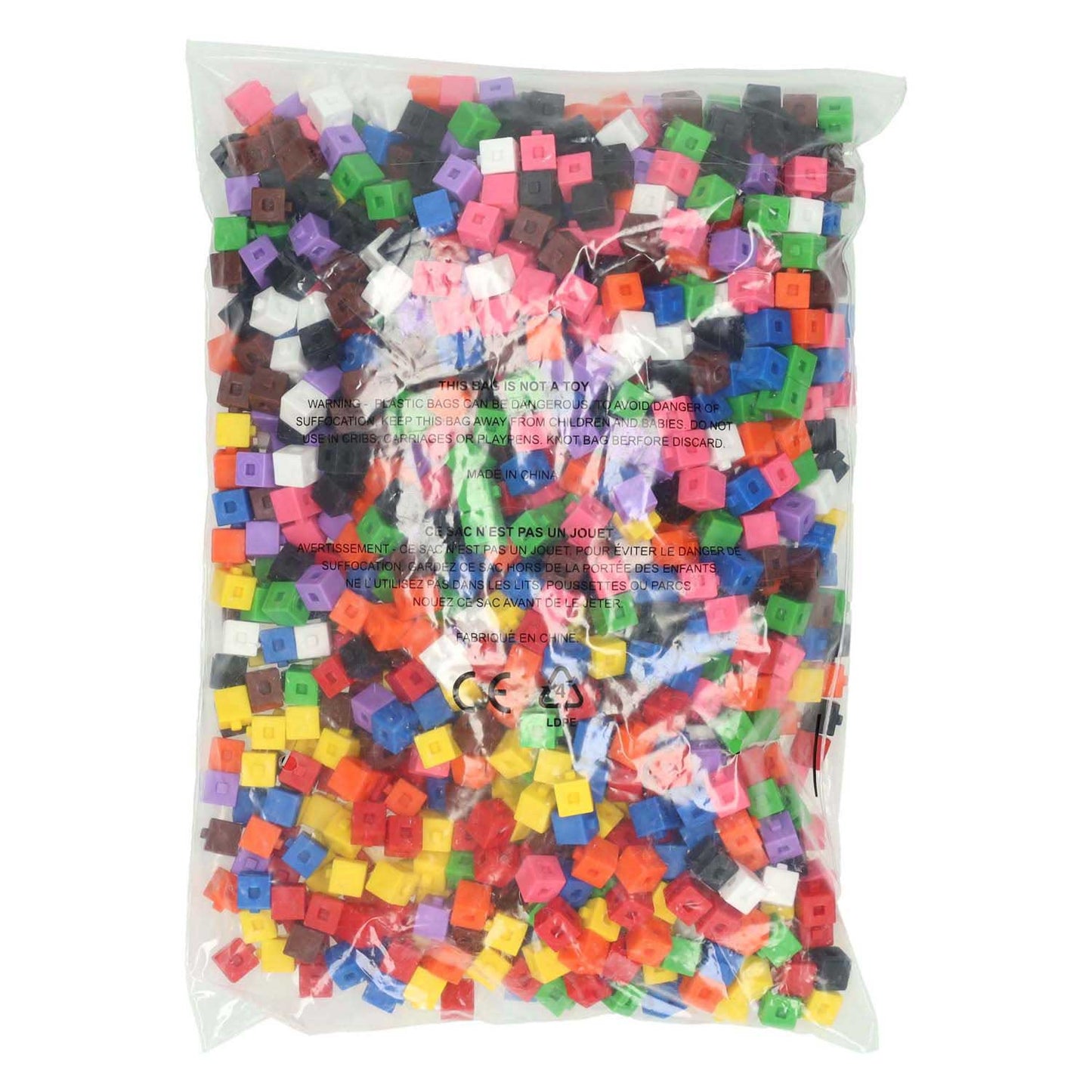 Koppelbare centimeterblokjes - 1000dlg
