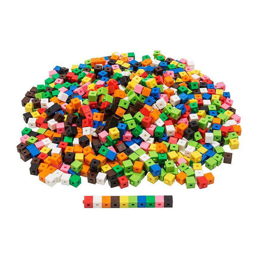Koppelbare centimeterblokjes - 1000dlg