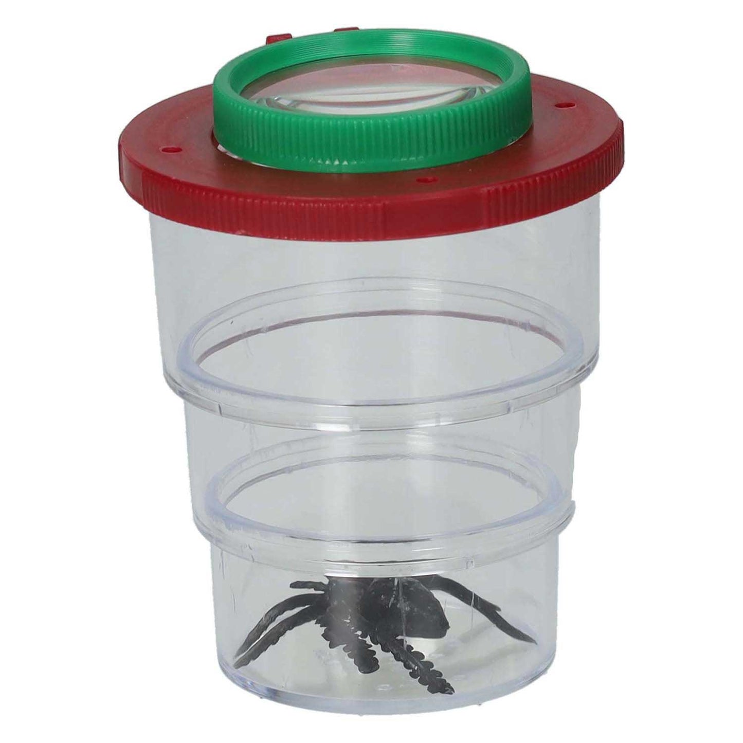 Insectenpotje met vergrootglas