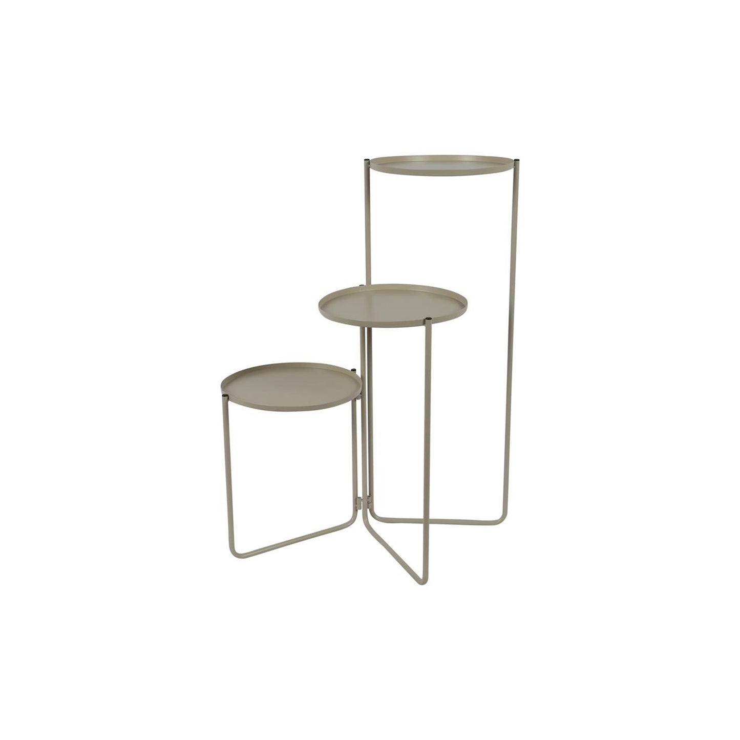 Countryfield plantenstandaard beige 50x35x70cm