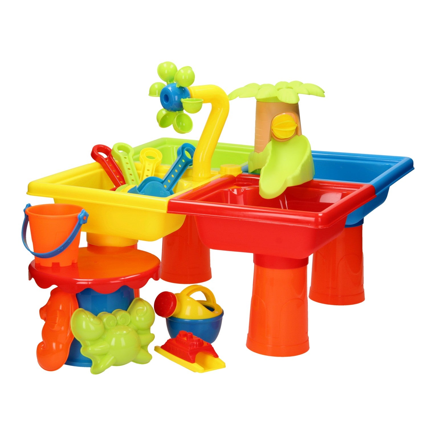 Zand- en watertafel, 4-baks
