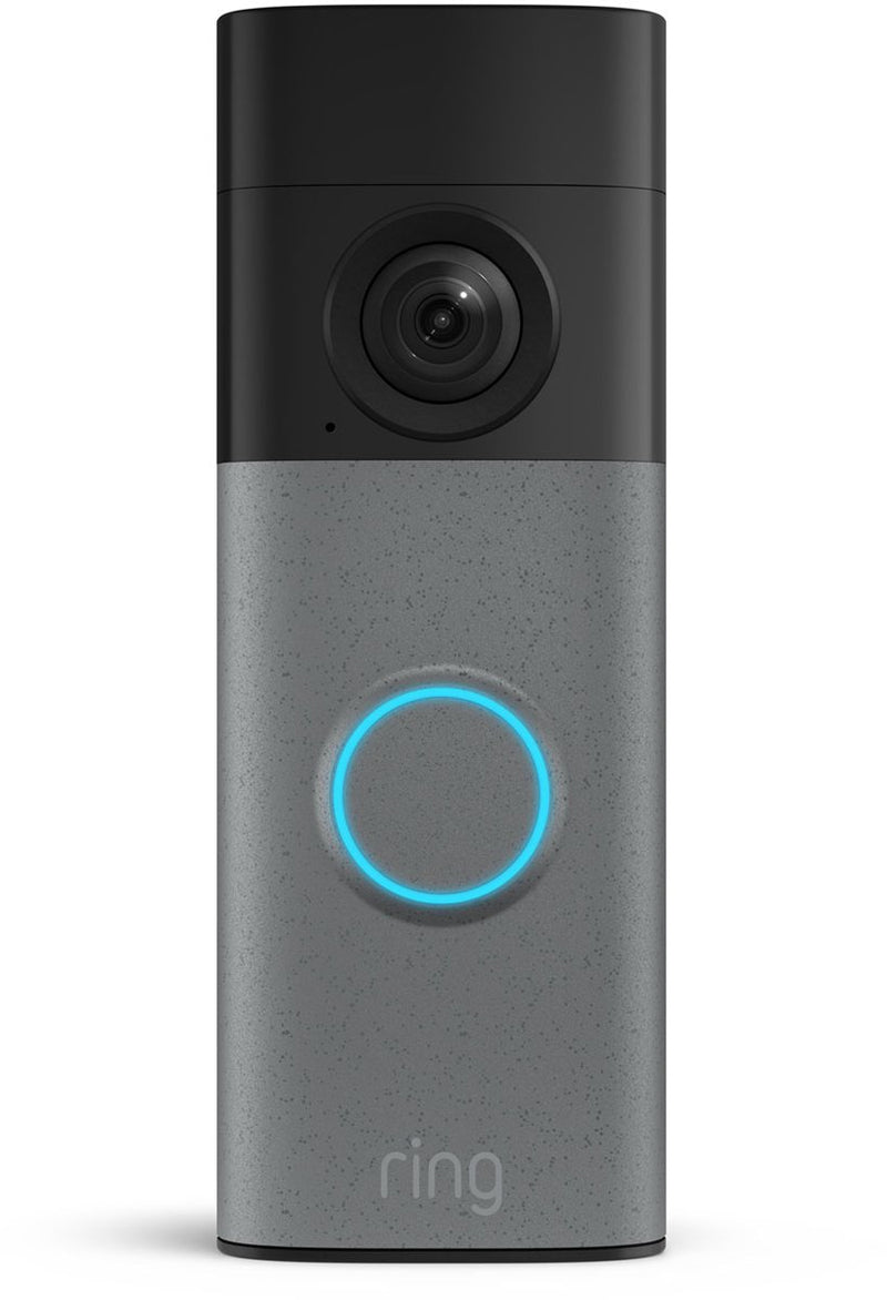 Ring videodeurbel op batterij (nieuwste generatie) - speckled grey - 2k video