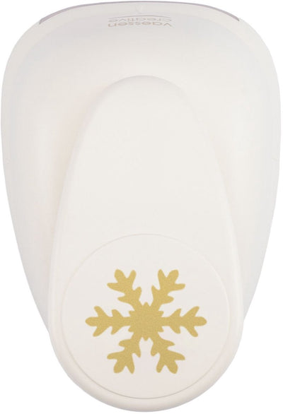 Vaessen creative pons - figuurpons - sneeuwvlok - 6,5 x 7,5 cm