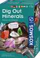 Kosmos dig out minerals - opgravingsset - graaf echte mineralen op - inclusief bergkristal, amethist, rozenkwarts, aventurijn en rode jaspis - stem speelgoed - vanaf 7 jaar
