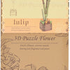 Lobbes speelgoed bv lobbes houten bouwpakket tulpen 3d - creatief speelgoed 60dlg.