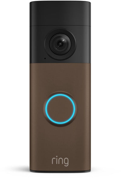 Ring battery video doorbell 2k - matte mocha