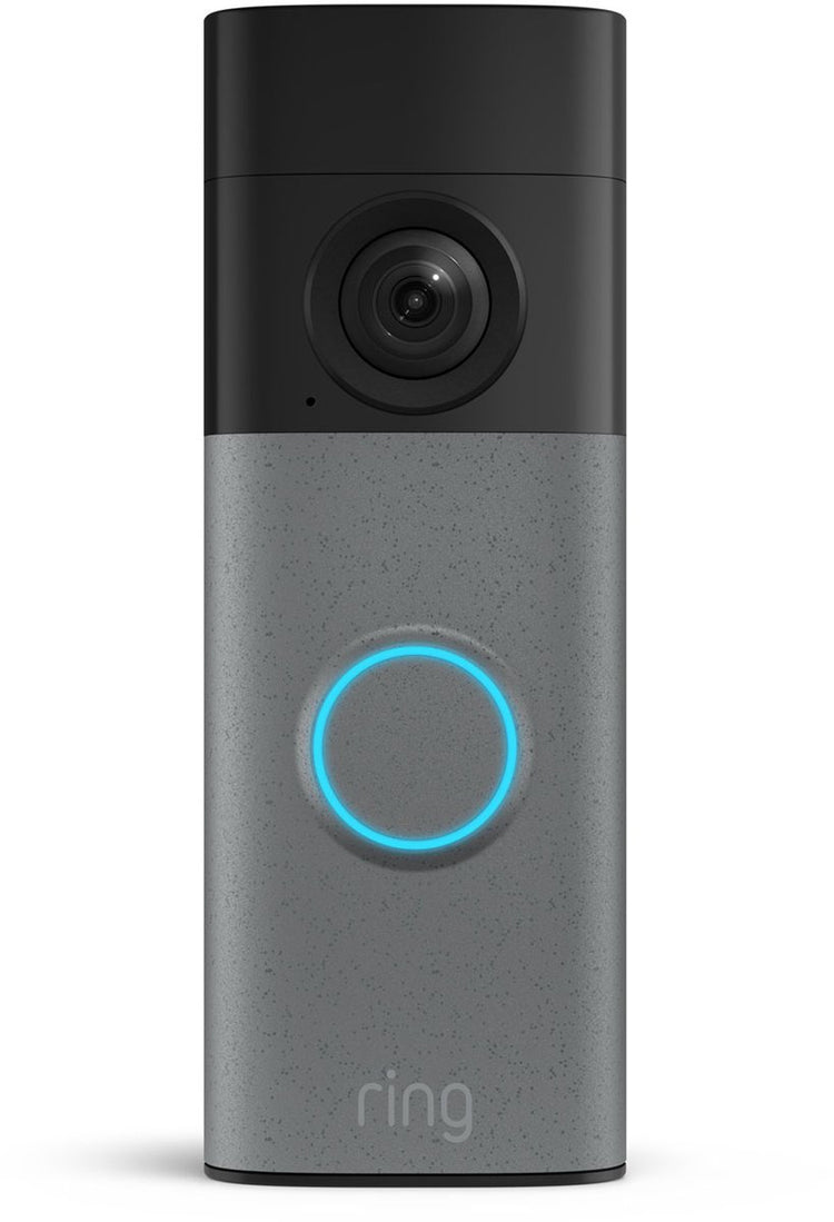 Ring videodeurbel op batterij (nieuwste generatie) - speckled grey - 2k video