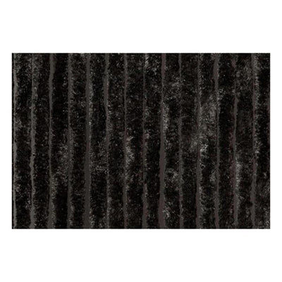 Wicotex kattenstaart deurgordijn 100x240 zwart 100% polypropyleen