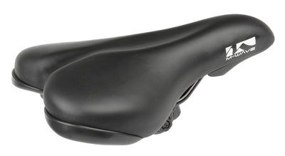 M-wave kinderzadel teen two - zwart