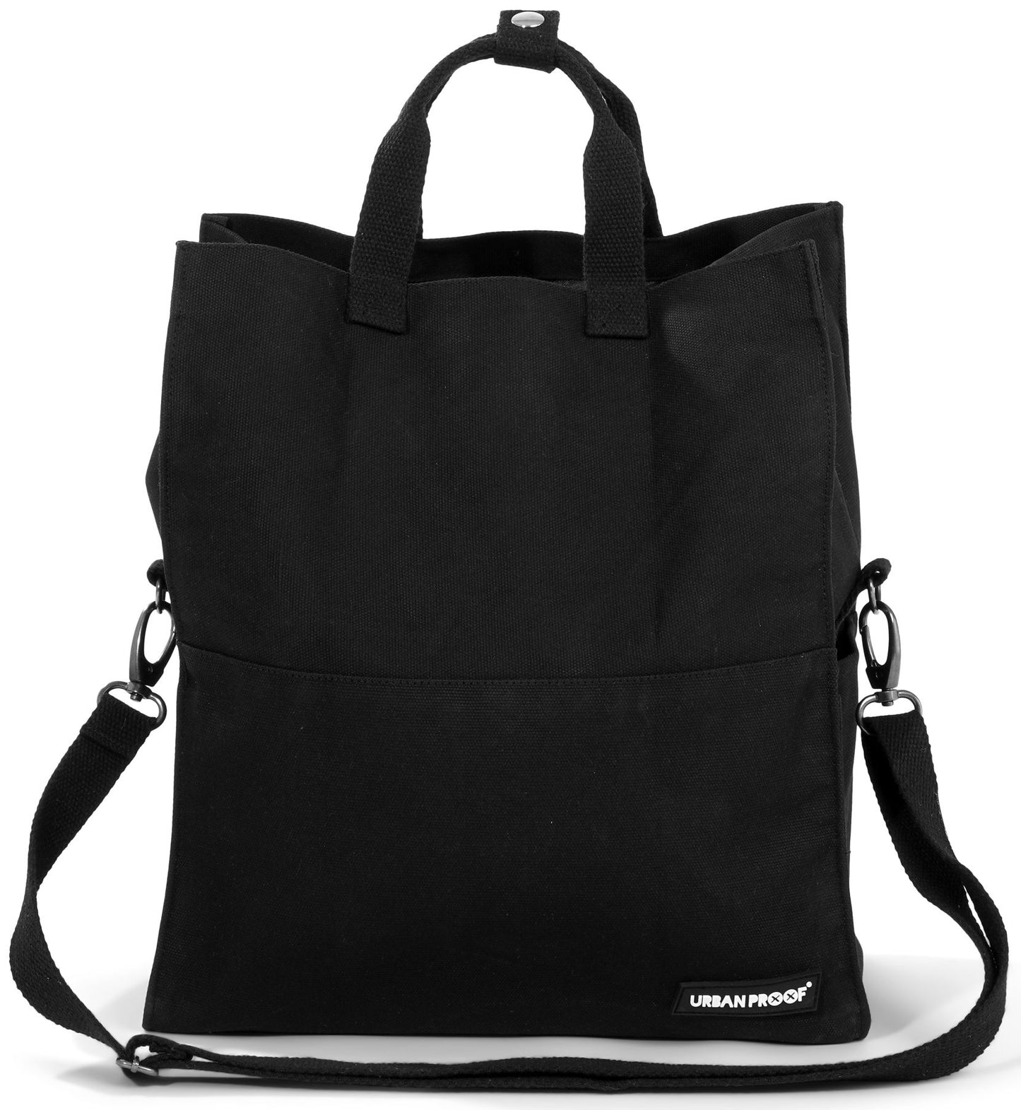 Urbanproof draagtas city tote recycled 22l zwart