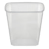 Verpakkingsbekers 500ml met deksel 10st
