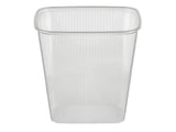Verpakkingsbekers 500ml met deksel helder 10 stuks - afbeelding 1