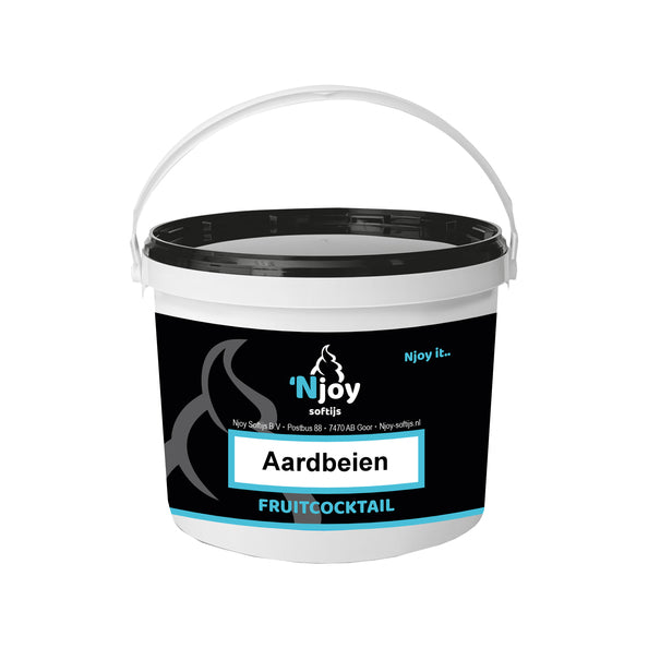 Njoy aardbeien fruitcocktail (1kg)