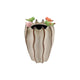 Countryfield vaas vogels bruin 12x12x18cm