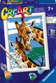 Ravensburger creart schilderen op nummer - schattige giraffen