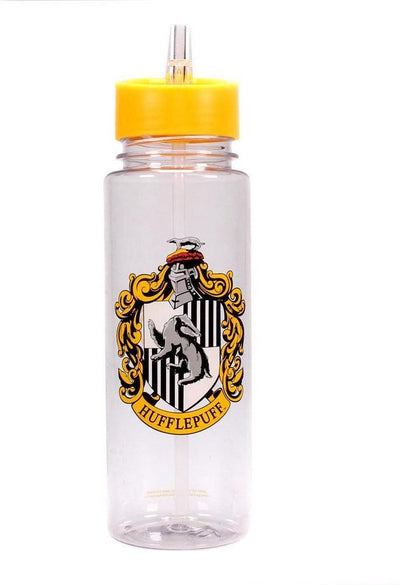 Half moon bay harry potter drinkfles - hufflepuff crest water bottle - 700ml - oranje