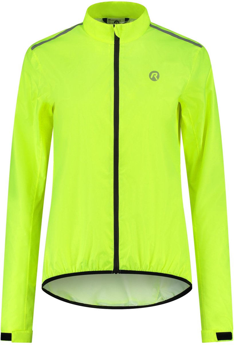 Rogelli core dames fiets regenjack - waterdicht - fluor