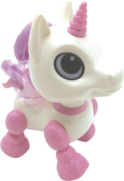 Lexibook power unicorn mini - kleine robot eenhoorn met geluid en licht - rob02uni