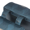 Basil Elegance dubbele fietstas, blauw, gerecycled PET, gevoerd, waterkerende sluiting, Universal Bridge, 40-49L