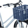 Basil fietskrat L - groot - 40 liter - blauw