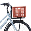 Basil fietskrat L - groot - 40 liter - rood