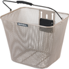 Basil b.v. fietsmand basil bilbao kf bevestiging 26 x 22 x 27 cm - nude metallic