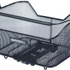 Basil fietsmand base m met mik bevestiging 14 liter 25 x 33 x 17 cm - zwart